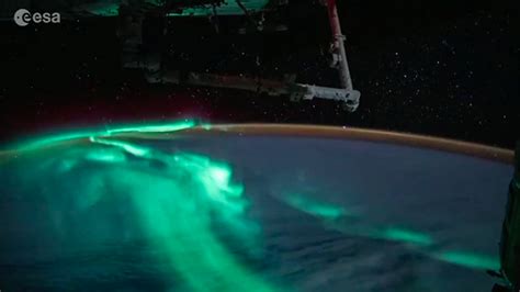 International Space Station Check Out The Amazing Northern Lights From