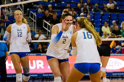 Ucla Womens Volleyball Sweeps Wildcats With New Offensive Leadership