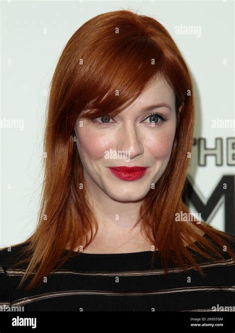 Christina Hendricks Attends The West Coast Premiere Of The Book Of Mormon At The Pantages