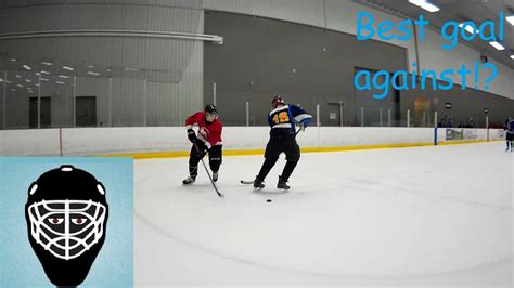 Greatest Goal Against Pov Ice Hockey Goaltending Youtube