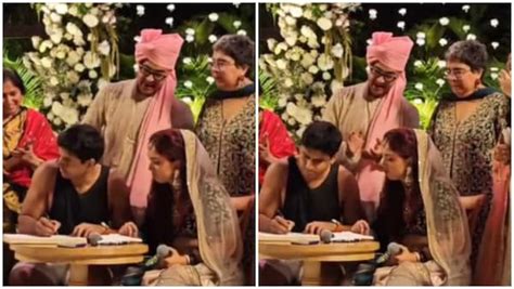Aamir Khans Daughter Ira Khan Gets Married To Nupur Shikhare Watch Video