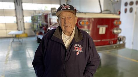 Meet Californias Oldest Living Firefighter Sam Seibert Abc7 Los Angeles