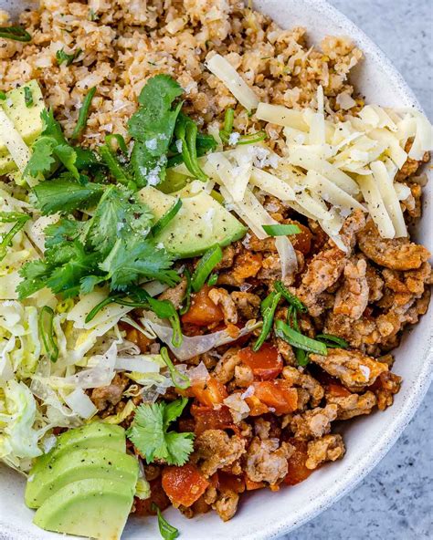 Ground Turkey Bowls With Cauliflower Rice Artofit