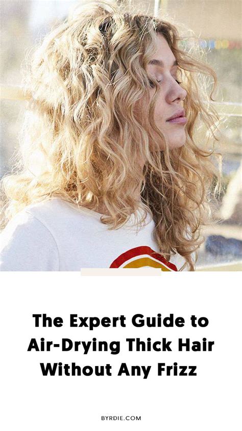 How To Air Dry Thick Hair Without Frizz Air Dry Frizzy Hair Thick Frizzy Hair Thick Coarse