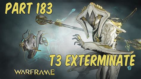Ps4 Warframe T3 Exterminate And Loki Prime Gameplay Walkthrough