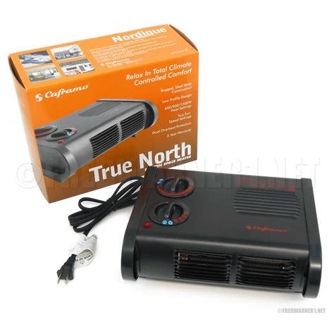 Caframo True North Electric Space Heater 9206CA-BBX 120V AC Home RV