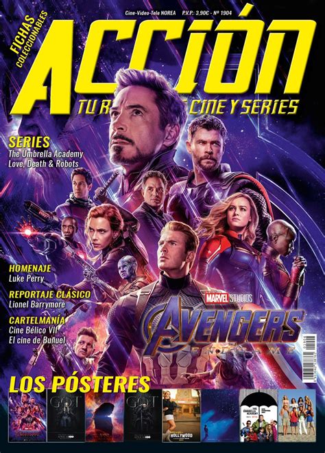 Accion Cine Portada Y Posters Abril 2019