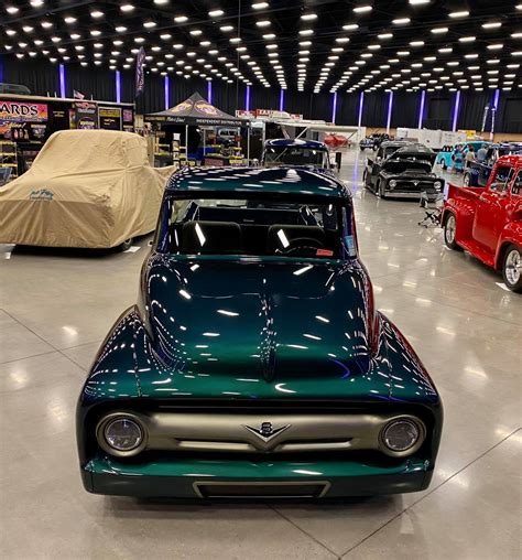 1956 Ford F 100 Coyote Swapped Wins Truck Of The Year Ford Daily Trucks