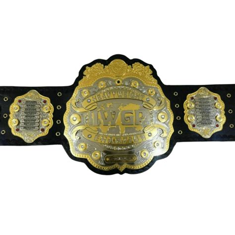 Iwgp V4 World Heavyweight Wrestling Championship Replica Title Belt