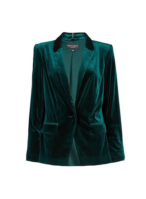 Carousel Image 0 Green Velvet Jacket Stylish Jackets Womens Coats