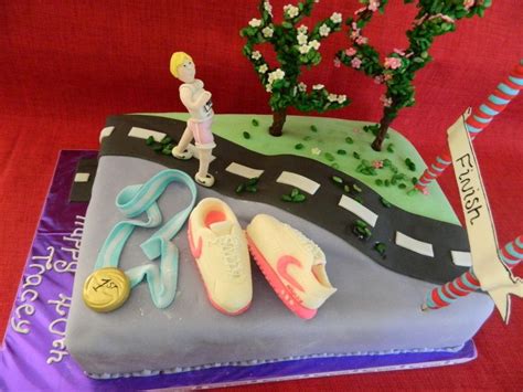 Low calorie birthday cake options : Marathon Runner | Running cake, Surprise 50th birthday party, 50th birthday cake