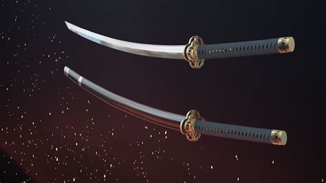 Blade 3d Model Realtime Katana Cgtrader