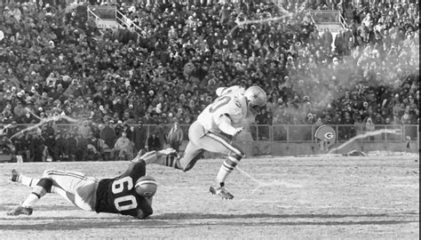 a look back at the ice bowl played on this day 56 years ago