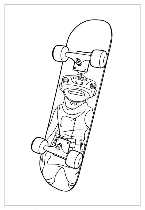 Desenhos De Skate Para Colorir E Imprimir Tudo Para Colorir