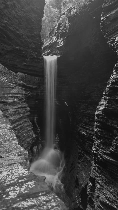 The Gorge At Watkins Glen State Park In Watkins Glen New York