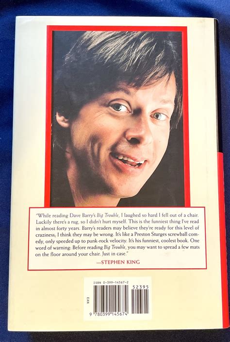 Big Trouble Dave Barry First Edition First Printing