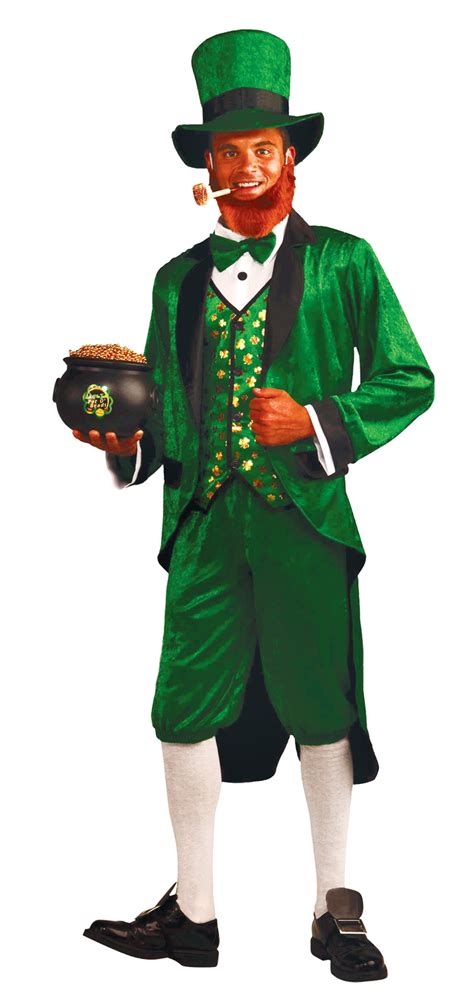 Lucky Charms Leprechaun Adult Classic Costume Jacket Halloween Rasta