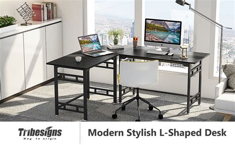 Tribesigns 67 Inch Large Modern L Shaped Desk Corner