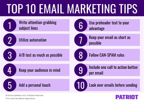 Top 10 Email Marketing Tips And Tricks For Small Businesses