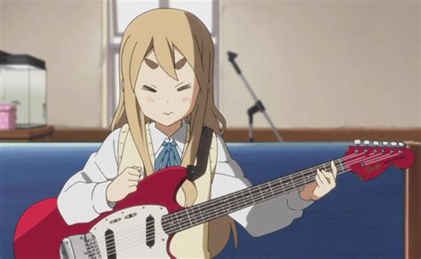the big imageboard tbib animated animated blonde hair eyes closed guitar instrument