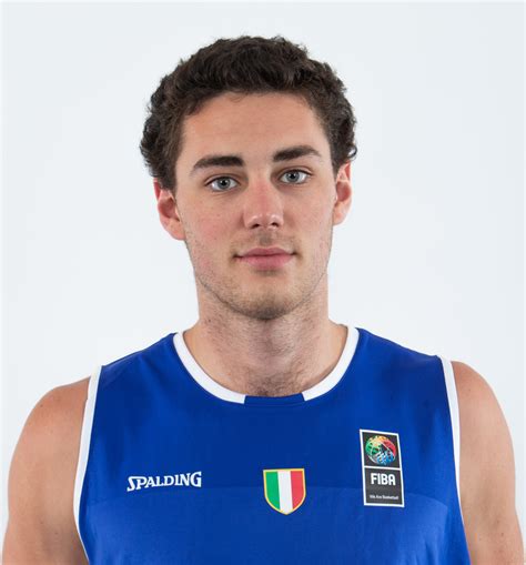 He is a point guard, particularly skilled in defence. Nazionale UNDER 20 MASCHILE - FIP - Federazione Italiana Pallacanestro - official site