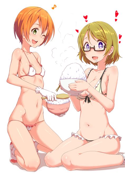 Hoshizora Rin And Koizumi Hanayo Love Live And 1 More Drawn By