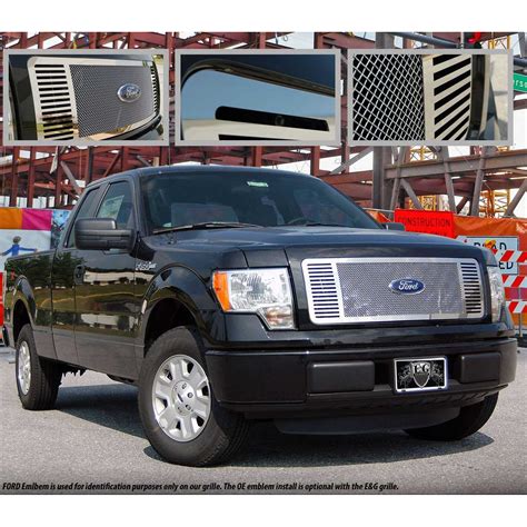 Eandg Classics 2013 2014 Ford F 150 Grille Fine Mesh Grille Side Q