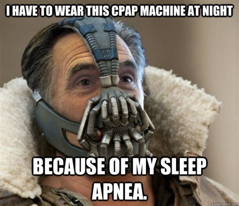 I Have To Wear This Cpap Machine At Night Because Of My Sleep Apnea