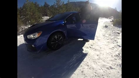 2016 Subaru Wrx Off Road In The Snow Youtube