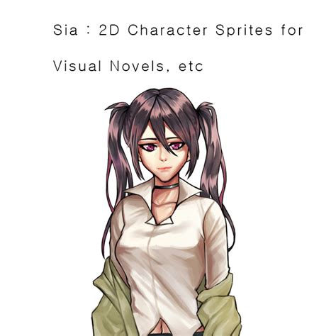 Subin 2D Character Sprites For Visual Novel Etc GameDev Market