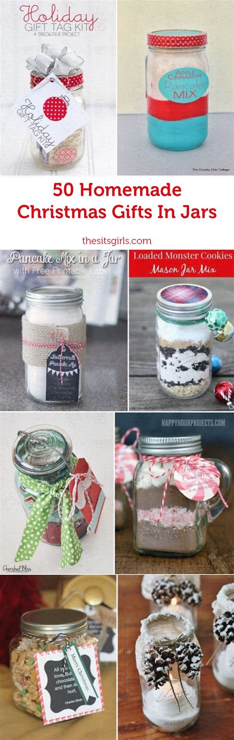 But finding the best gift for loved ones is stressful and expensive. Gifts In Jars | 50 Homemade Christmas Gifts
