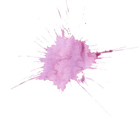 Purple Water Splash Png Ink Watercolor Water Paint Splatter Png Brush