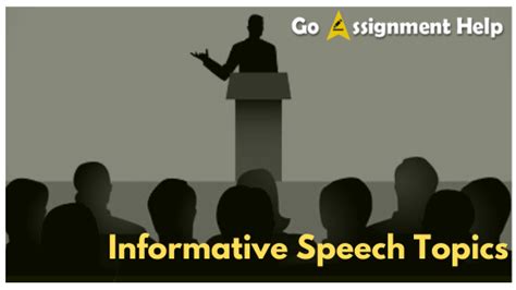 Information Speech Topics Get Outline And Examples For Informative