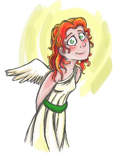 Red Haired Angel By Ultimatez On Deviantart