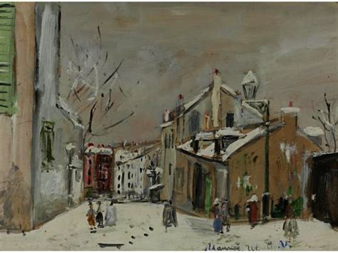 Maison De Mimi Pinson à Montmartre De Maurice Utrillo 1883 1955