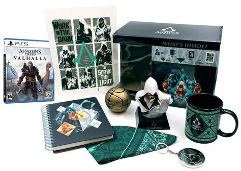 Ubisoft Ps5 Assassins Creed Valhalla Collectors Box Bundle Video Game