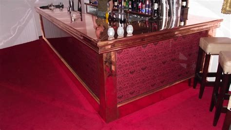 How big does a copper bar top need to be? Copper Bar Counter fit out | CDS Architectural Metalwork