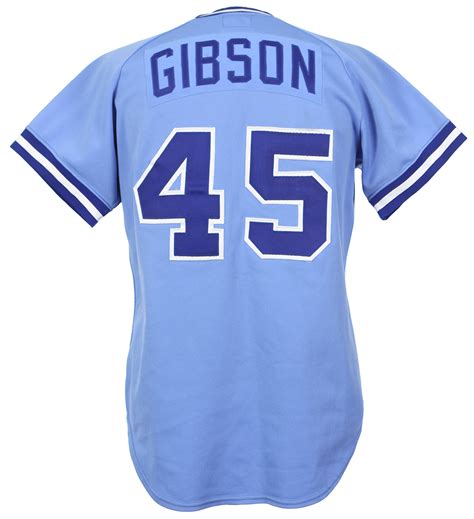 Lot Detail 1982 Bob Gibson Atlanta Braves Game Worn Road Jersey