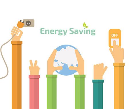 Royalty Free Save Energy Clip Art Vector Images And Illustrations Istock