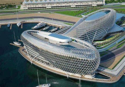 Yas Viceroy Hotel Abu Dhabi The First Hotel To Be Built Over An F1