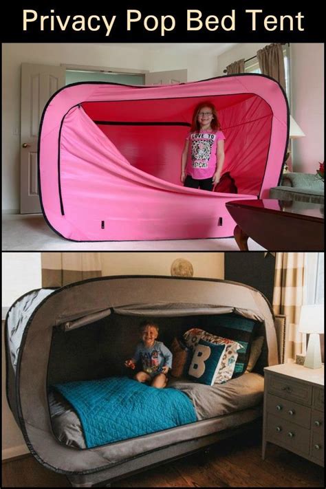 This Pop Bed Tent Will Give You The Privacy That You Need In A Shared