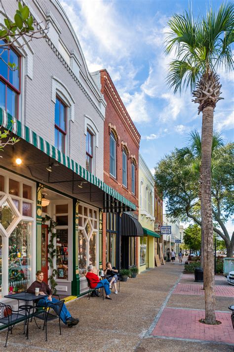 D187hh Cafe On Centre Street The Main Street In Downtown Fernandina Beach Amelia Island