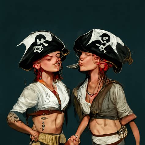 Ai Generated Art Of Lesbian Pirates Ractuallesbians