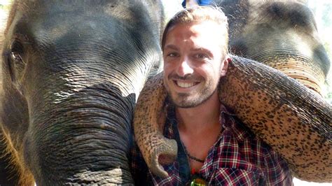 Friendly Elephants Give Huge Hugs To Tourists Youtube