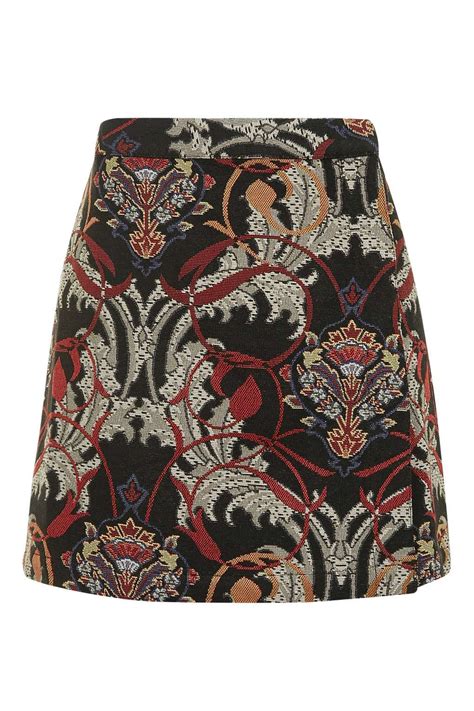 Rambler Tapestry Skirt Skirts Clothing Topshop Usa Fashion