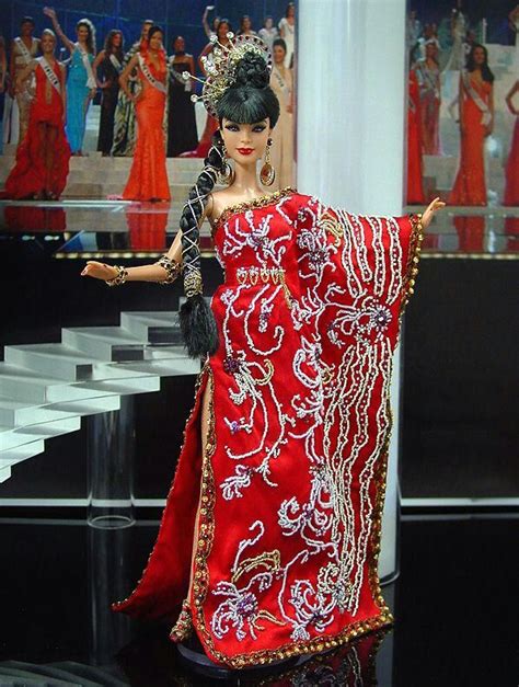 Miss Malaysia Barbie Dress Barbie Miss Barbie Fashion