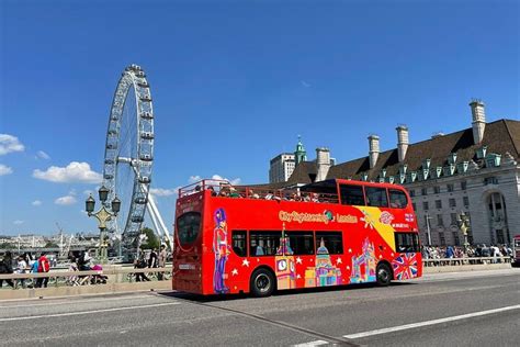 City Sightseeing London Hop On Hop Off Bus Tour Tickets London