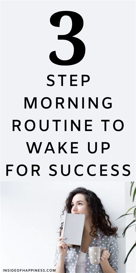 3 Step Morning Routine To Wake Up For Success Train Your Mind