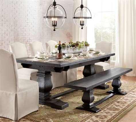 36 Awesome Extendable Farmhouse Table Design Ideas For Your Dining Room