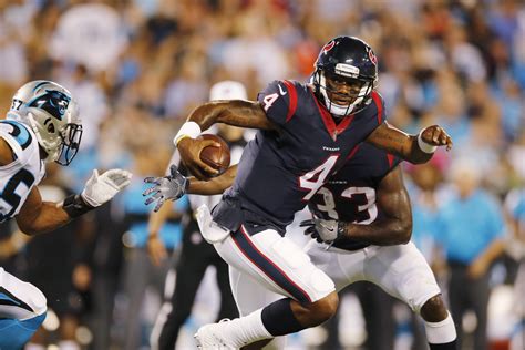 Who could be a potential trade partner with the texans for the star quarterback? Rookie QB Deshaun Watson shines in Texans' 27-17 loss to ...